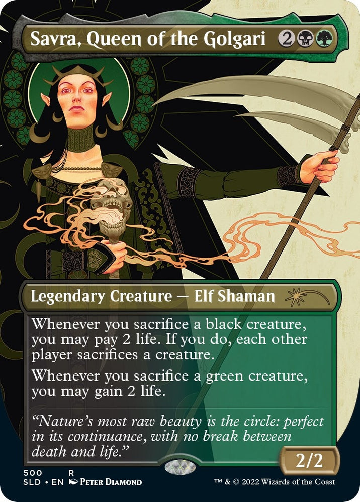 Image for Savra, Queen of the Golgari (500) [Secret Lair Drop Series]