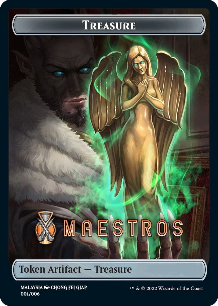 Image for Treasure Token (Maestros) [SEA Exclusive] (001/006) [Streets of New Capenna]