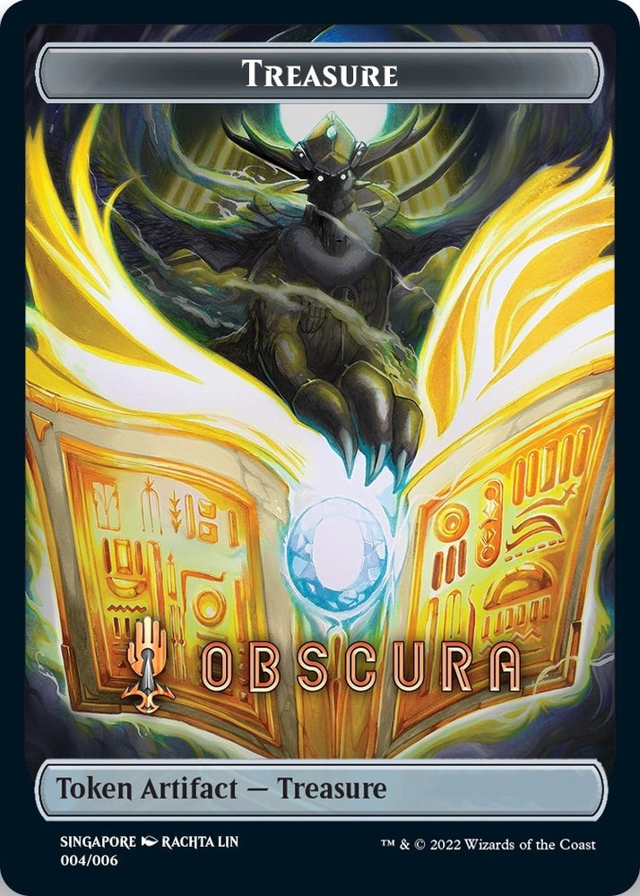 Image for Treasure Token (Obscura) [SEA Exclusive] (004/006) [Streets of New Capenna]