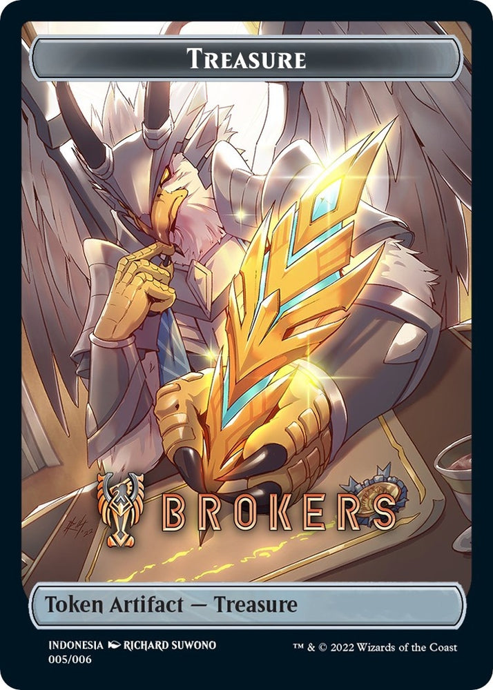 Image for Treasure Token (Brokers) [SEA Exclusive] (005/006) [Streets of New Capenna]