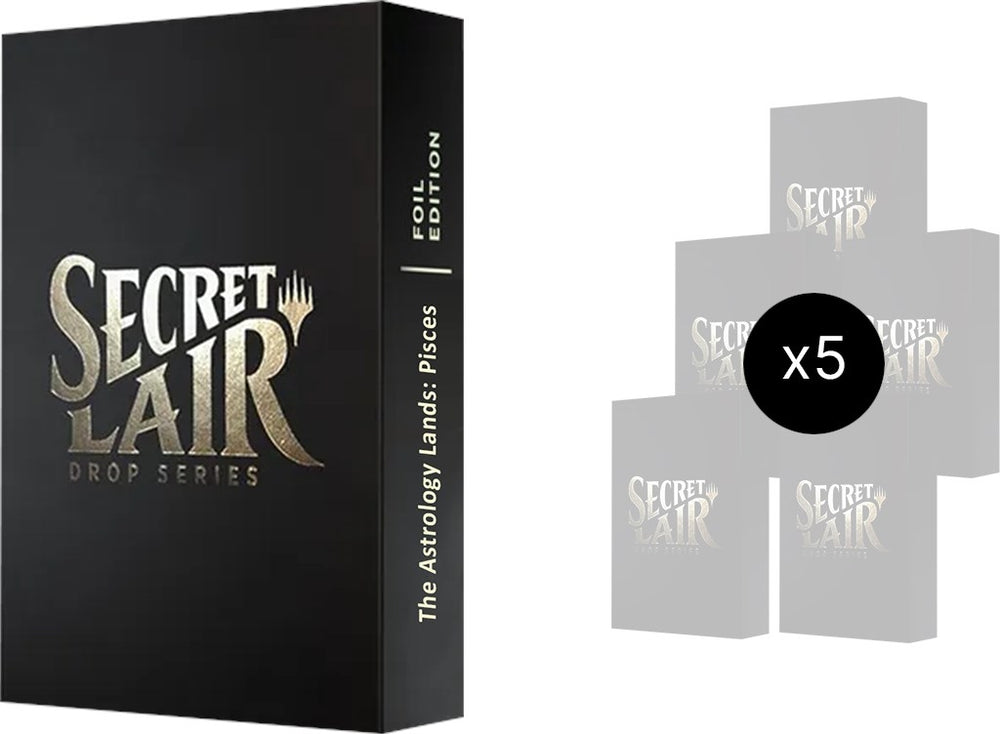 Image for Secret Lair: Astrology Lands (Pisces) Bundle - Traditional Foil Edition [Secret Lair Drop Series]