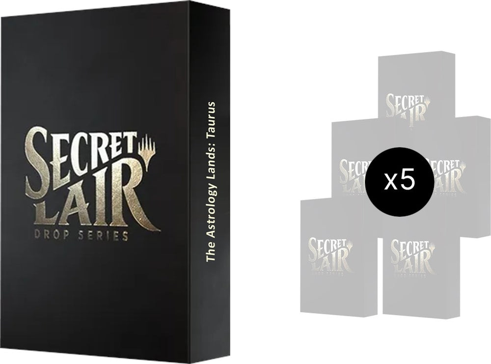 Image for Secret Lair: Astrology Lands (Taurus) Bundle - Non-Foil Edition [Secret Lair Drop Series]
