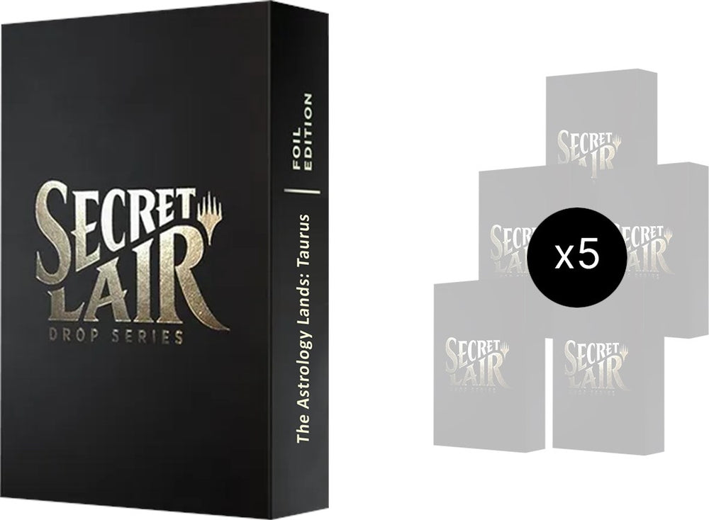 Image for Secret Lair: Astrology Lands (Taurus) Bundle - Traditional Foil Edition [Secret Lair Drop Series]