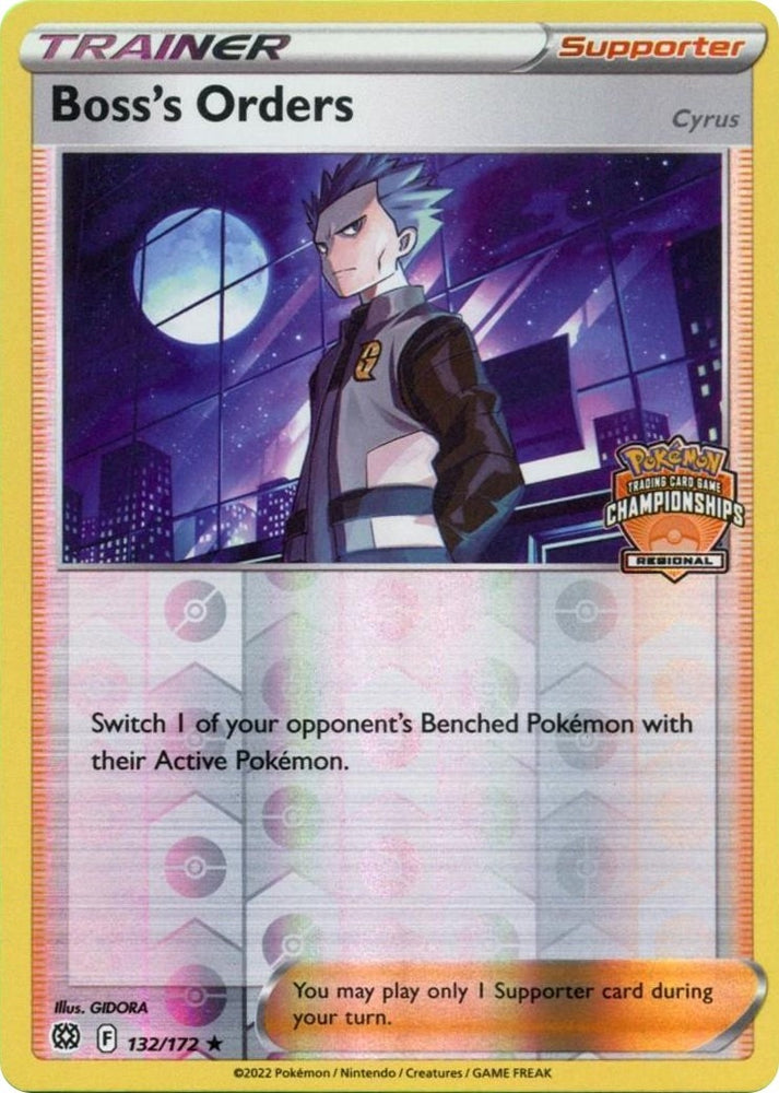 Image for Boss's Orders (132/172) [League & Championship Cards]