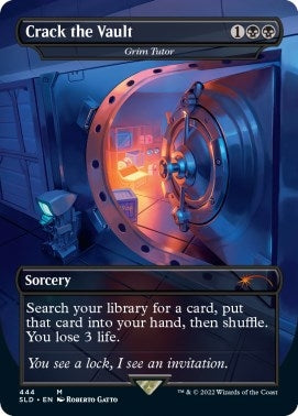 Image for Crack the Vault - Grim Tutor (444) [Secret Lair Drop Series]