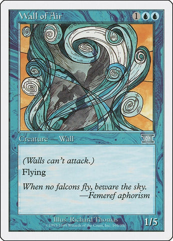 Image for Wall of Air (105) - Magic: The Gathering