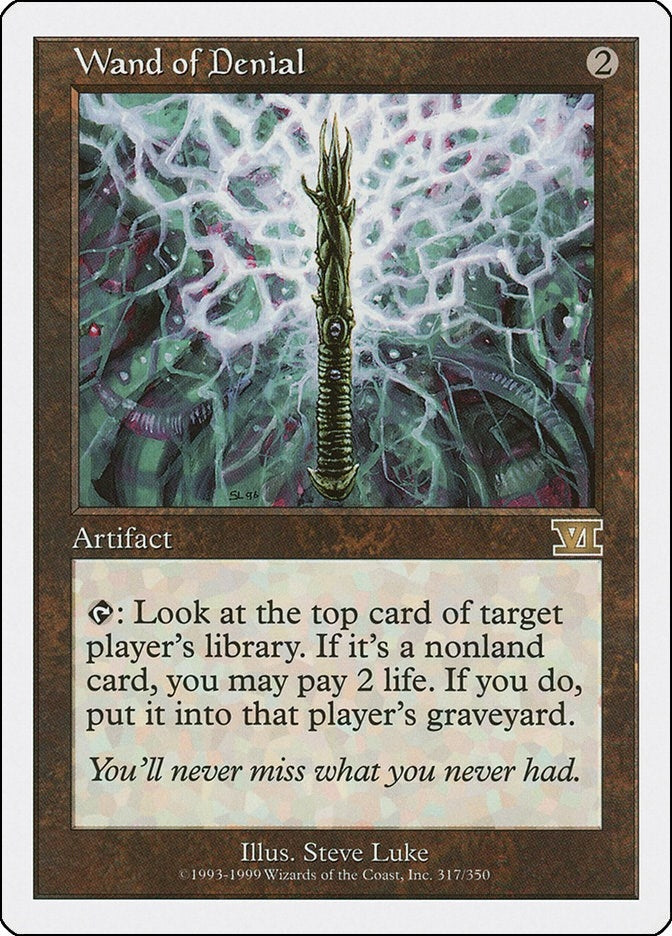 Image for Wand of Denial (317) - Magic: The Gathering