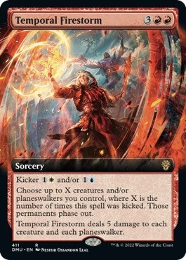 Image for Temporal Firestorm (Extended Art) (411) [Dominaria United]