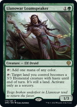 Image for Llanowar Loamspeaker (170) [Dominaria United]