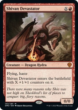 Image for Shivan Devastator (143) [Dominaria United]