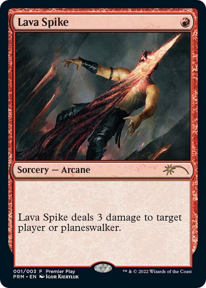Image for Lava Spike (1) [Pro Tour Promos]