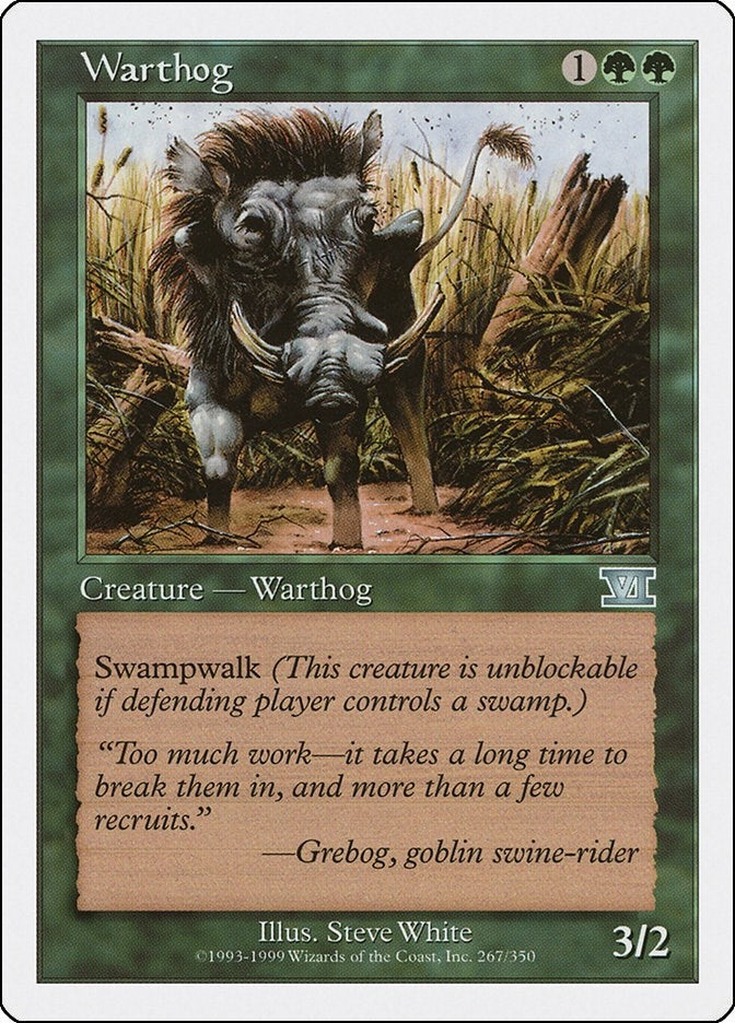 Image for Warthog (267) - Magic: The Gathering
