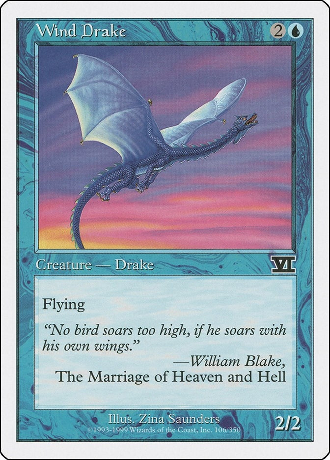 Image for Wind Drake (106) - Magic: The Gathering