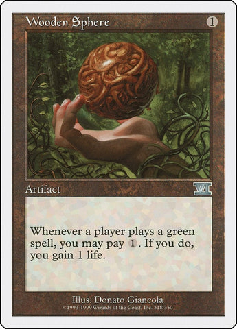 Image for Wooden Sphere (318) - Magic: The Gathering