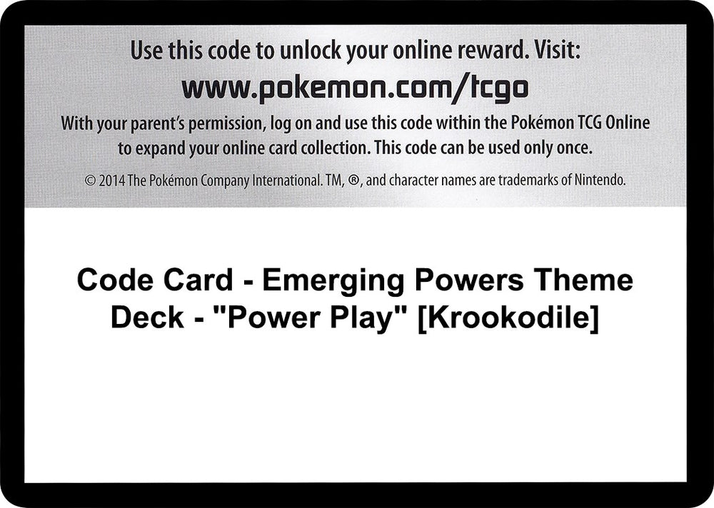 Image for Code Card [Emerging Powers]