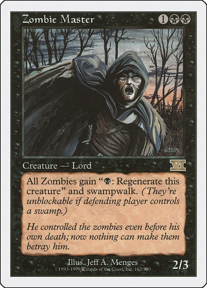 Image for Zombie Master (162) - Magic: The Gathering