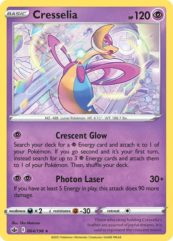 Image for Cresselia (064/198) [Deck Exclusives]