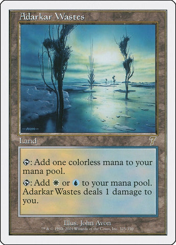 Image for Adarkar Wastes (325) (7ED)