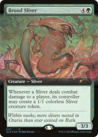 Image for Brood Sliver (Extended Art) (647) [Secret Lair Drop Series]