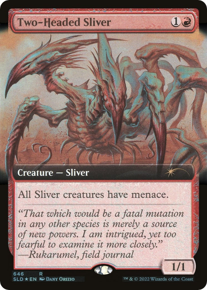 Image for Two-Headed Sliver (Extended Art) (646) [Secret Lair Drop Series]