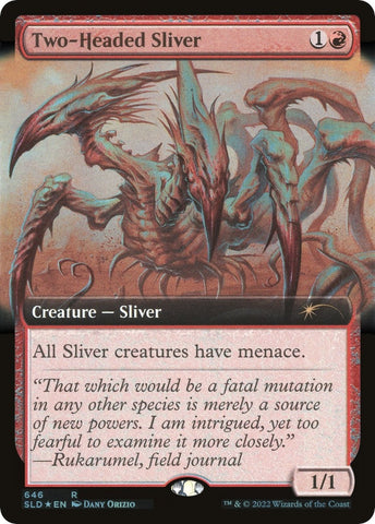 Image for Two-Headed Sliver (Extended Art) (646) [Secret Lair Drop Series]