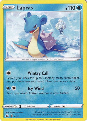 Image for Lapras (006/015) - Pokemon