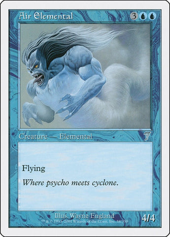 Image for Air Elemental (58) (7ED)