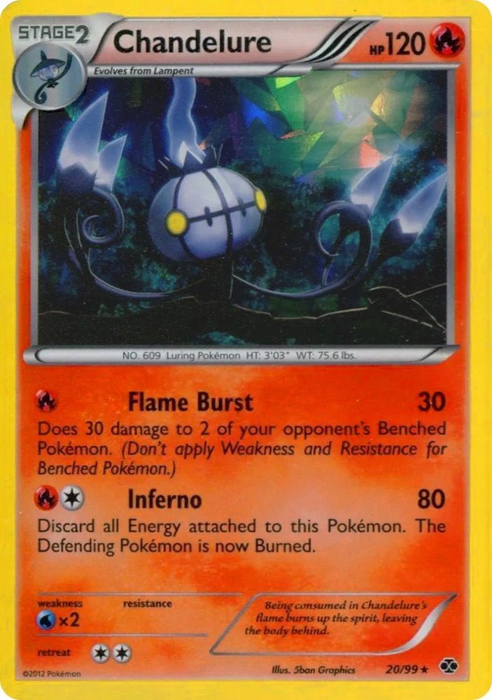 Image for Chandelure (020/099) [Blister Exclusives]