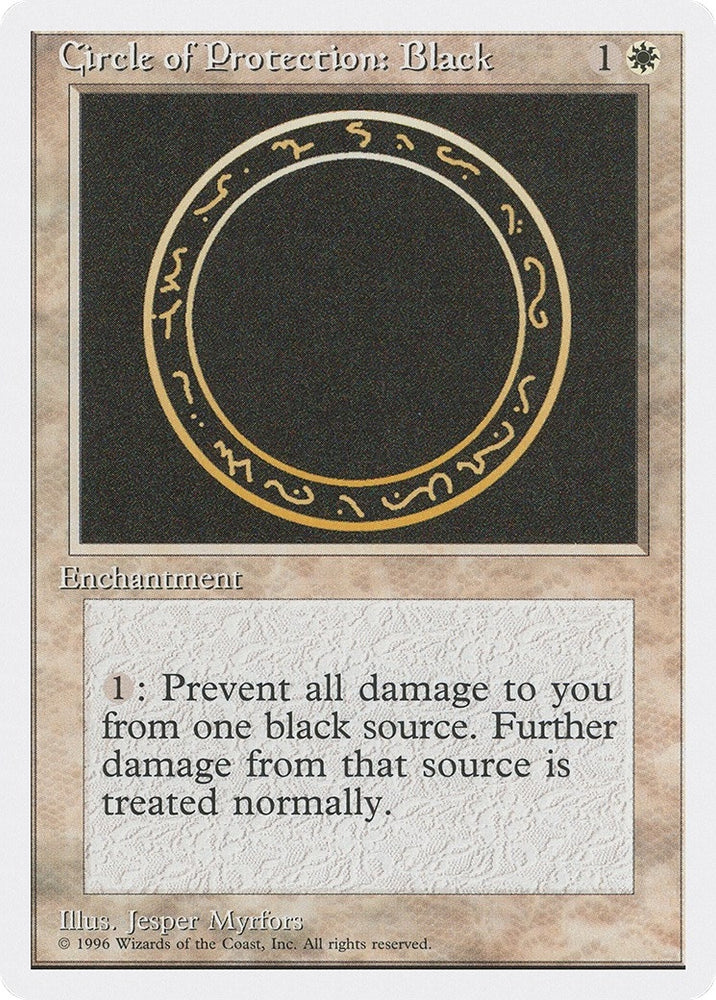 Image for Circle of Protection: Black [Introductory Two-Player Set]
