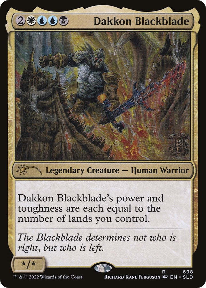 Image for Dakkon Blackblade (698) [Secret Lair Drop Series]
