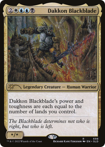 Image for Dakkon Blackblade (698) [Secret Lair Drop Series]