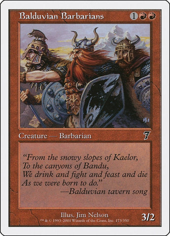 Image for Balduvian Barbarians (173) (7ED)