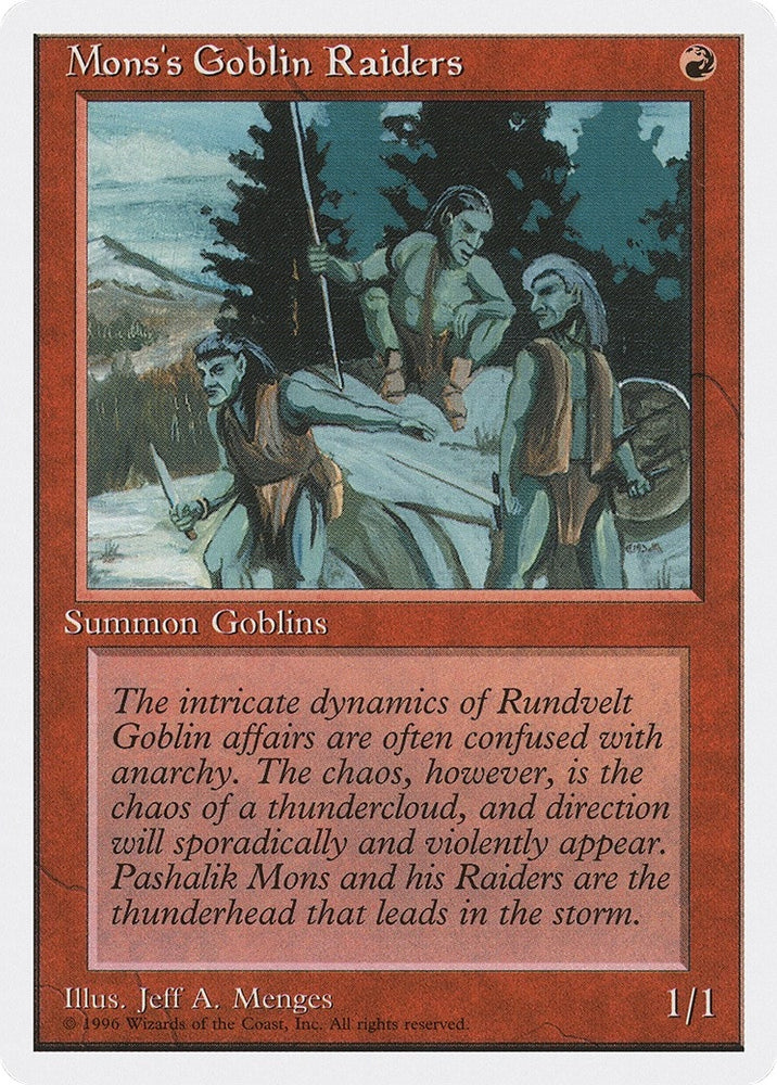 Image for Mons's Goblin Raiders [Introductory Two-Player Set]
