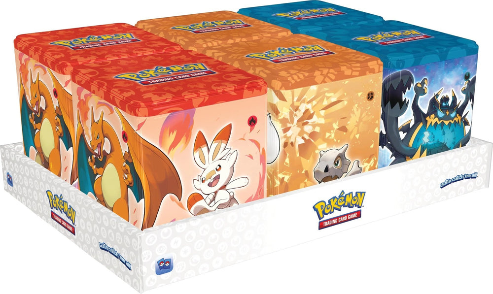 Image for Pokemon Stacking Tins: Fighting-Fire-Darkness Display [SWSH11: Lost Origin]
