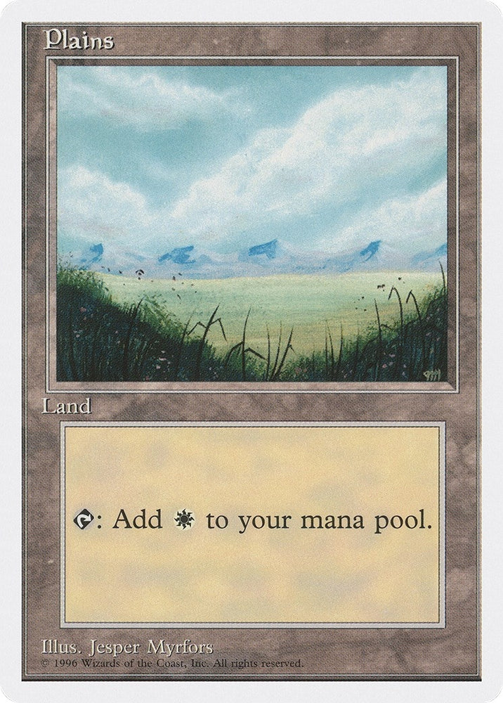 Image for Plains (A) (53) - Magic: The Gathering