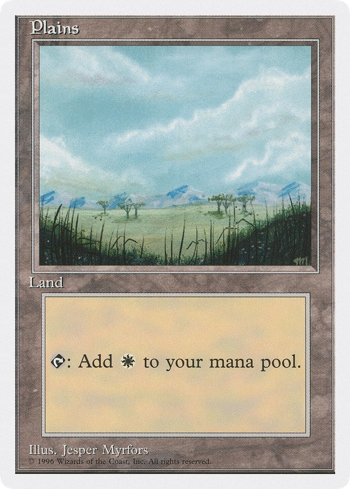 Image for Plains (B) (54) - Magic: The Gathering