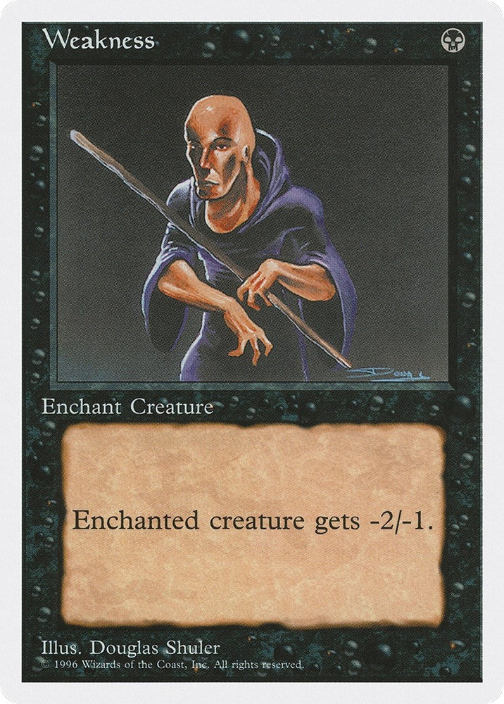 Image for Weakness - Magic: The Gathering