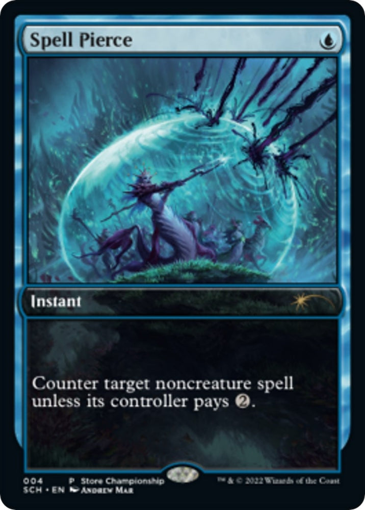 Image for Spell Pierce (4) - Magic: The Gathering