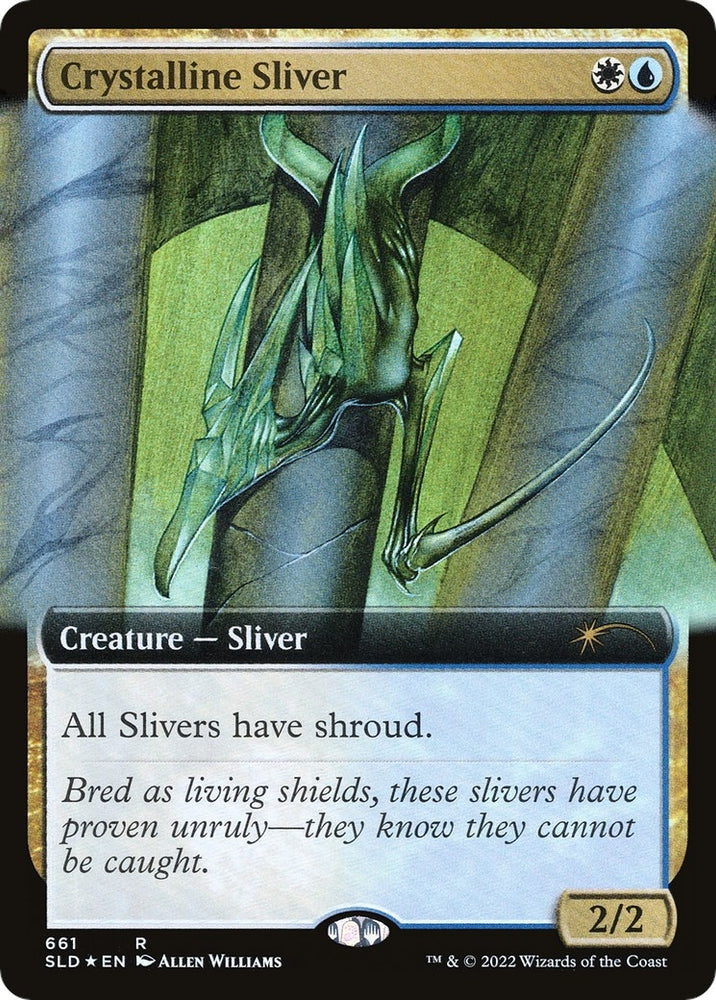 Image for Crystalline Sliver (Extended Art) (661) [Secret Lair Drop Series]
