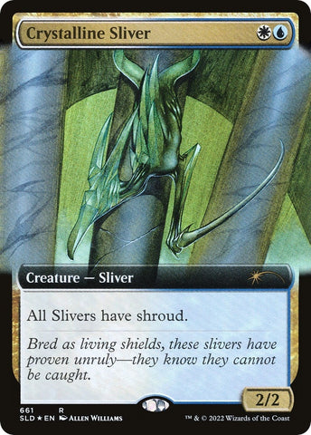 Image for Crystalline Sliver (Extended Art) (661) [Secret Lair Drop Series]