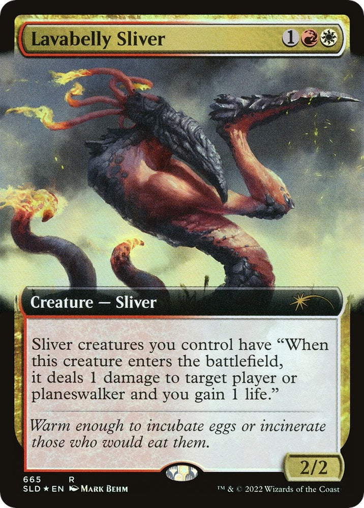 Image for Lavabelly Sliver (Extended Art) (665) [Secret Lair Drop Series]