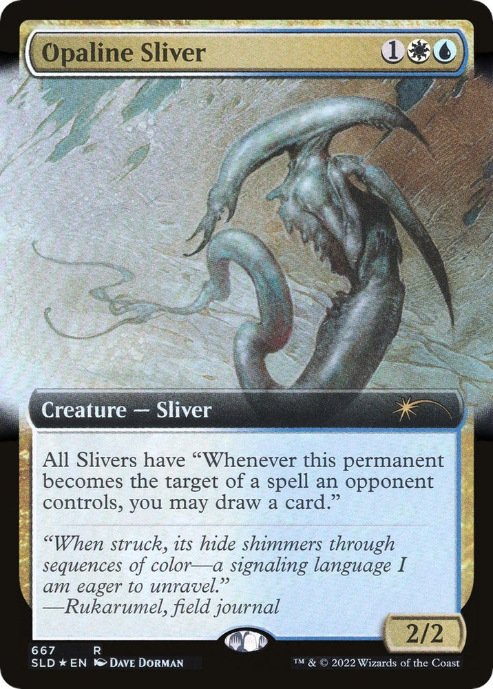 Image for Opaline Sliver (Extended Art) (667) [Secret Lair Drop Series]