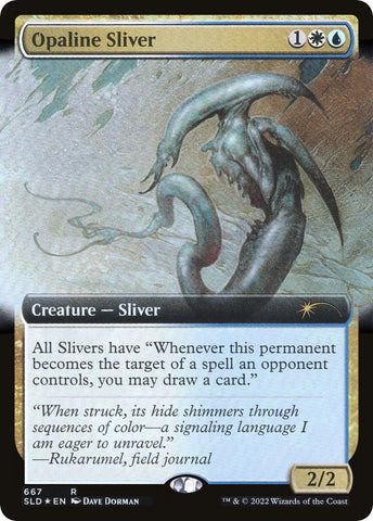 Image for Opaline Sliver (Extended Art) (667) [Secret Lair Drop Series]
