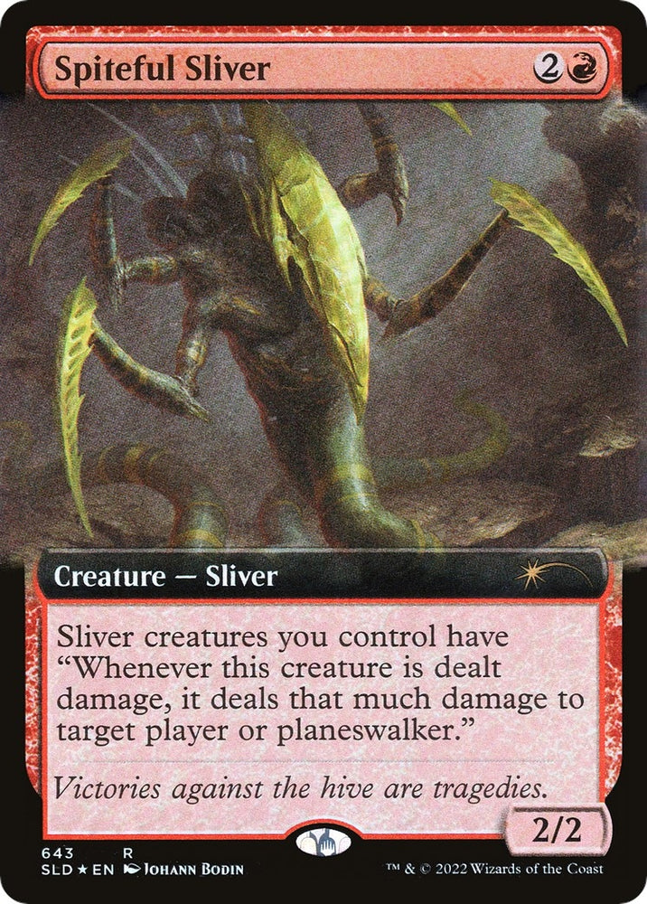 Image for Spiteful Sliver (Extended Art) (643) [Secret Lair Drop Series]