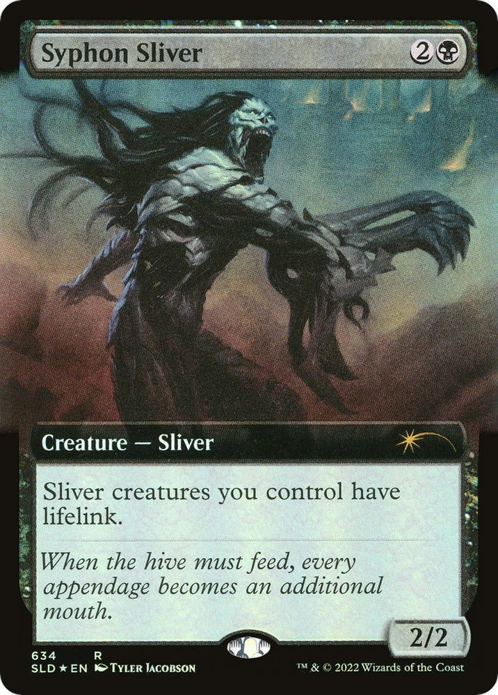Image for Syphon Sliver (Extended Art) (634) [Secret Lair Drop Series]