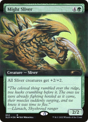 Image for Might Sliver (Extended Art) (652) [Secret Lair Drop Series]