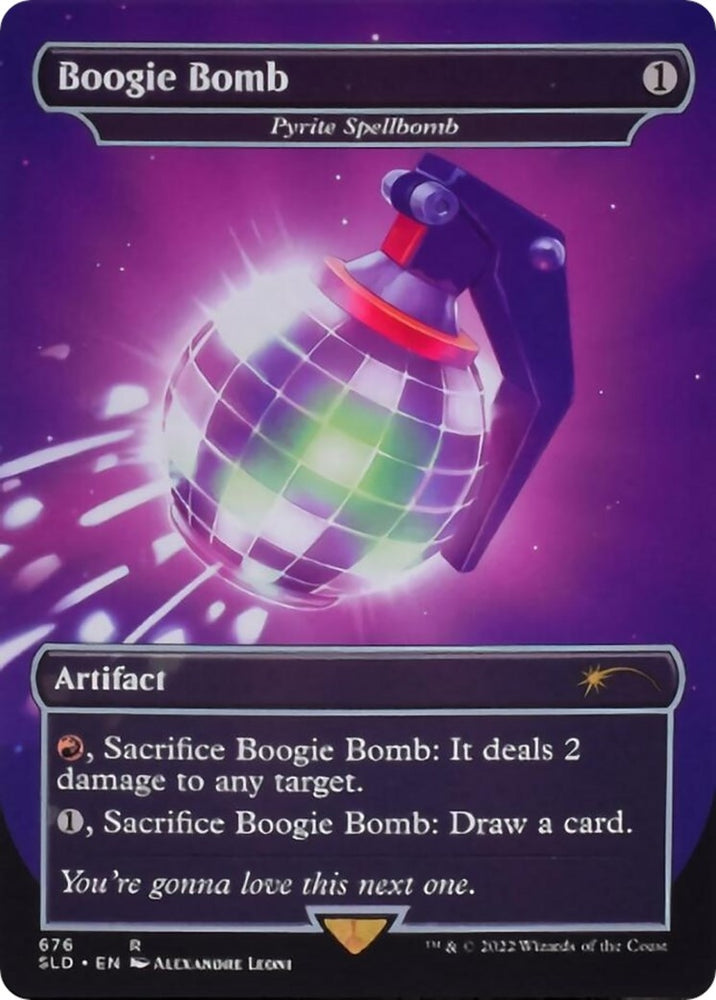 Image for Boogie Bomb - Pyrite Spellbomb (676) [Secret Lair Drop Series]