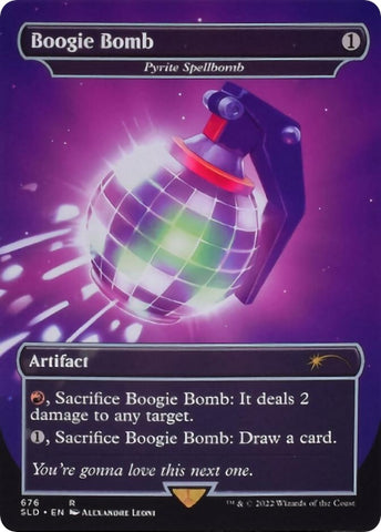 Image for Boogie Bomb - Pyrite Spellbomb (676) [Secret Lair Drop Series]