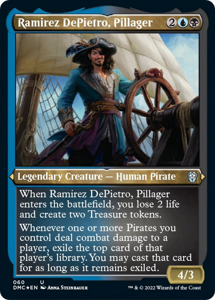 Image for Ramirez DePietro, Pillager (Foil Etched) (60) [Commander: Dominaria United]