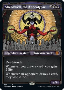 Image for Sheoldred, the Apocalypse (Textured Foil) (331) [Dominaria United]